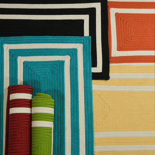 Colonial Mills La Playa PY71 Sangria Indoor/Outdoor Area Rug, Rectangular 7'x9'