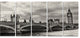 Wonderful View of Westminster Bridge, Cityscape Canvas Print, 60"x28", 5 Panels