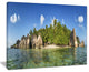 "Anse Lazio Beach Seychelles Panorama" Large Wall Artwork