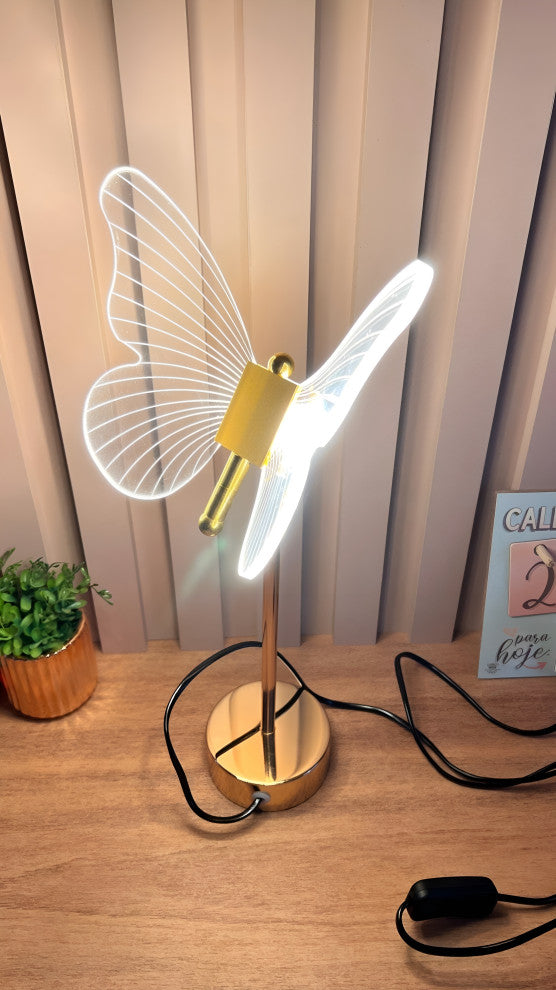Heiden | Magic Table LED Lamp in the Shape of Butterfly, Butterfly