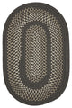 Colonial Mills Deerfield DF31 Gray Traditional Area Rug, Oval 2'x8'
