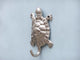 Chrome Turtle Hook 6"