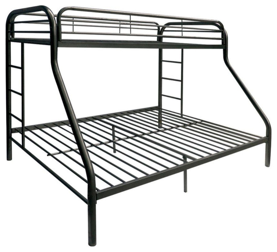 Acme Tritan Twin XL/Queen Bunk Bed Black