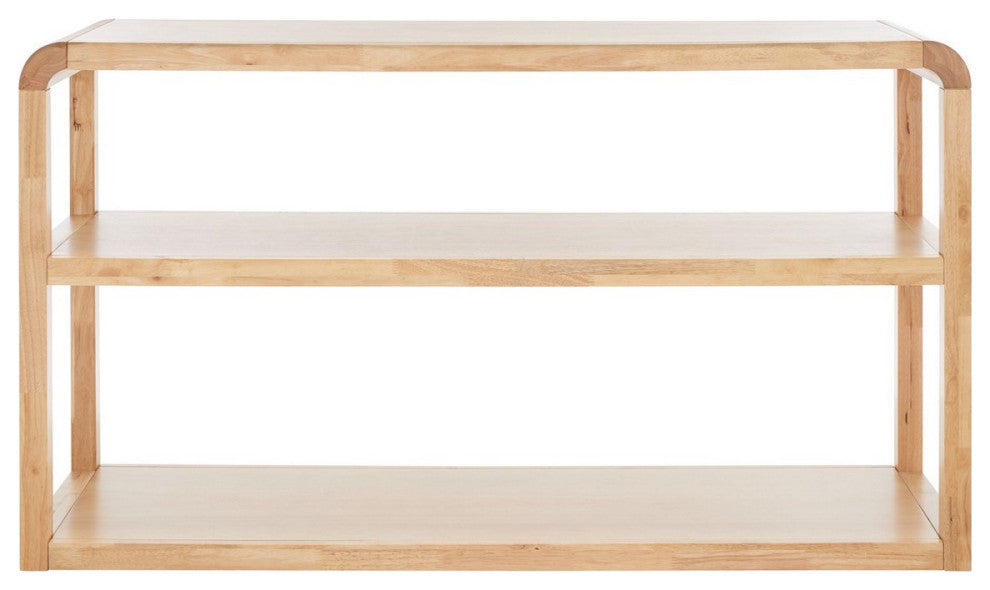 Safavieh Omara 3 Tier Console Table, Natural