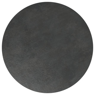 Alexa Cast Aluminum Coffee Table in Black Nickel