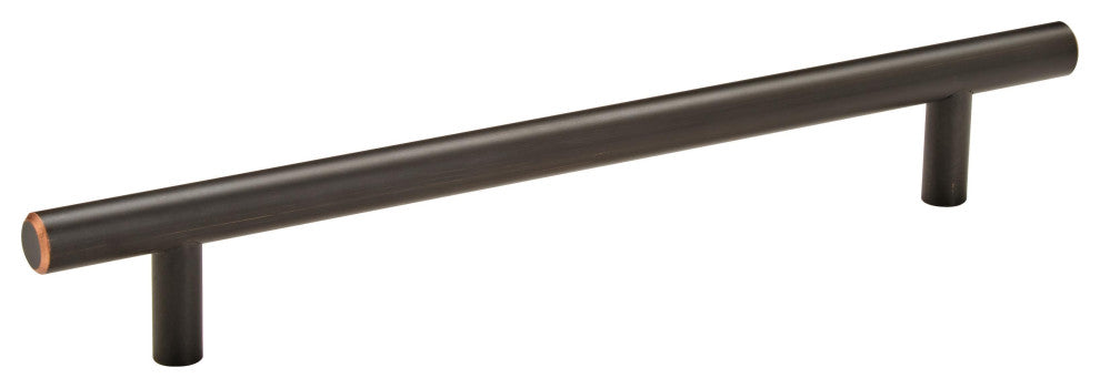 Amerock Bar Pull Collection Cabinet Pull, Set of 10, Oil Rubbed Bronze, 7" Cente