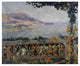 "Monaco: Vue sur la Mer" Digital Paper Print by Gugliemo Ciardi, 32"x27"