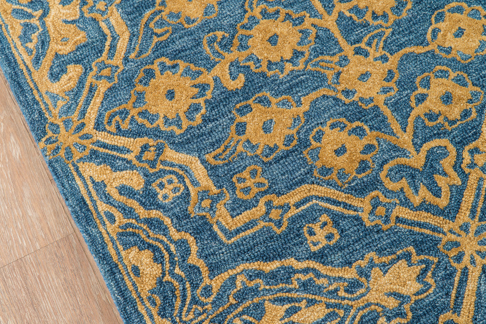 Cosette Cos-1 Rug, Blue, 9'6"x13'6"