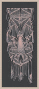 Macrame On Grey 1, Giclee Reproduction Artwork