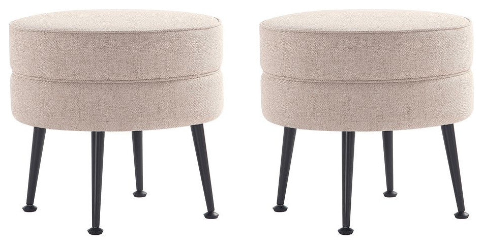 Manhattan Comfort Bailey Ottoman, Set of 2
