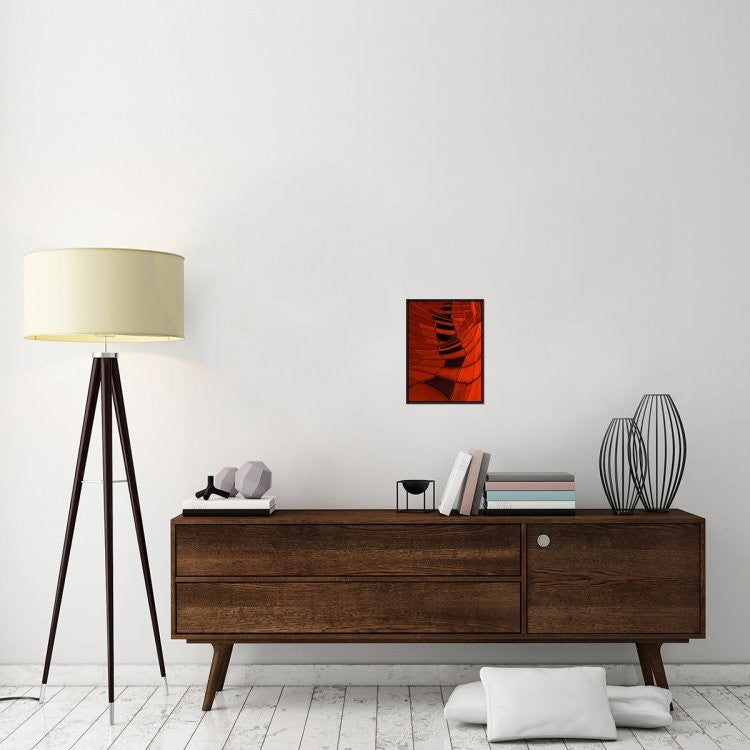 "Carenza" Framed Canvas Giclee by Gilbert Claes, 13x17"