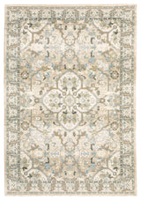 Oriental Weavers Andorra Indoor Rug Beige/ Ivory 7'10"RND