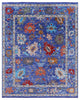Turkish Oushak Hand-Knotted Wool Rug 8' 1" X 10' 1" - Q15456
