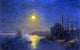 Ivan Constantinovich Aivazovsky A Moonlit View Wall Decal