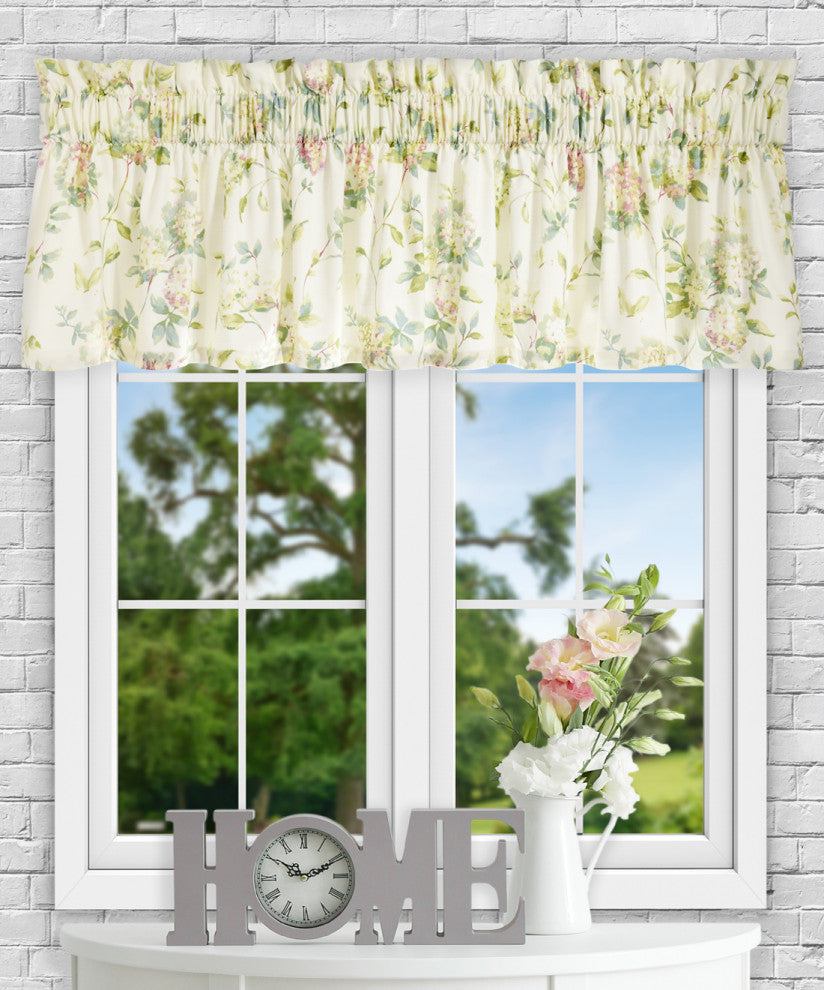 Abigail 80" x 15" Tailored Valance, Multi