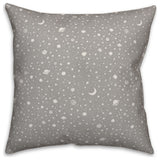 Monogram S Space Doodle 16x16 Spun Poly Pillow