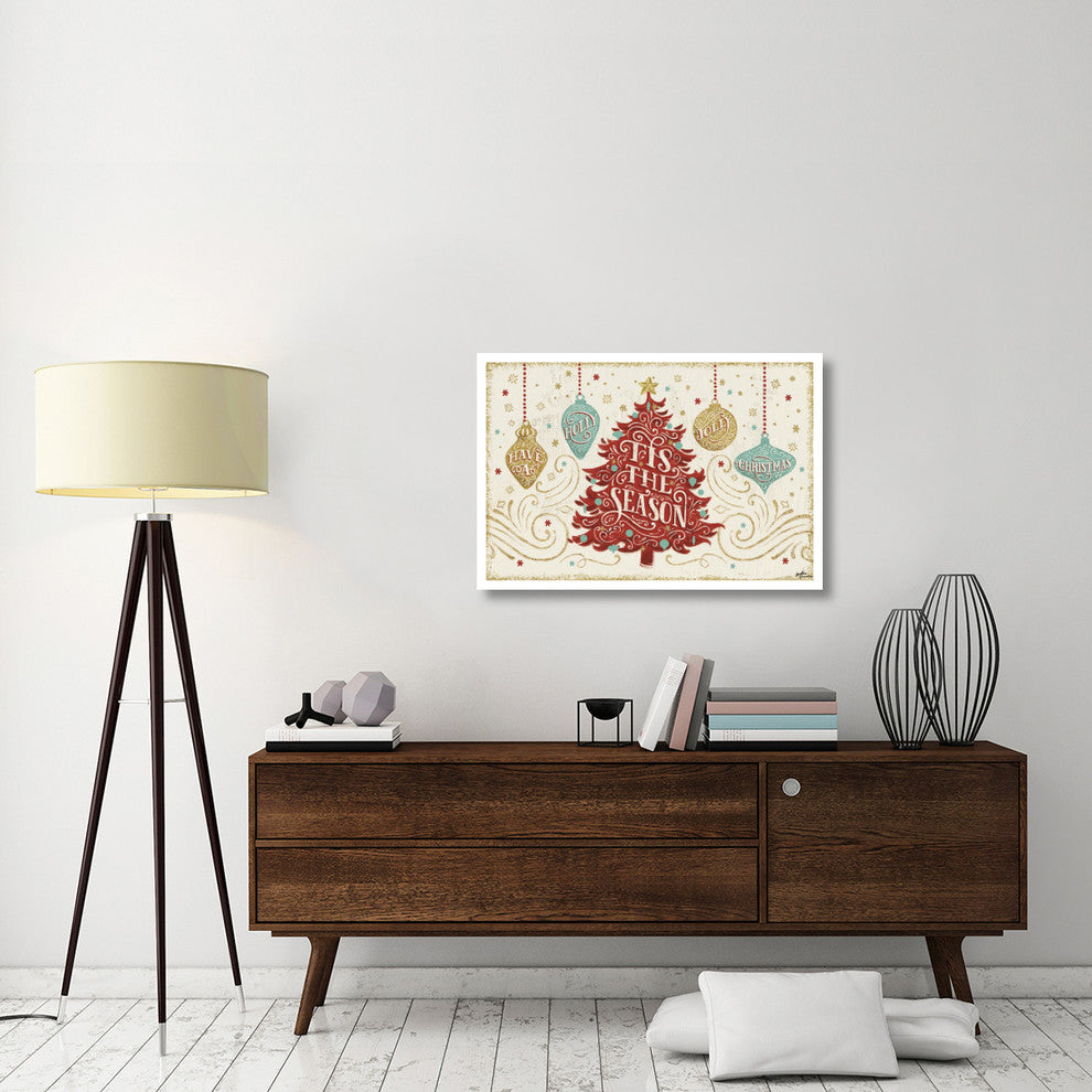 "Trimming the Tree II" Digital Paper Print by Janelle Penner, 38"x26"