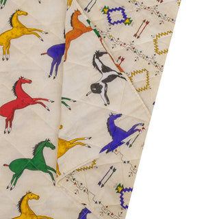 Wild Horses Reversible Quilt Set, 3-Piece, Twin