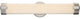 Nuvo 2-Light Double LED Loop Wall Sconce Light Fixture, Brushed Nickel