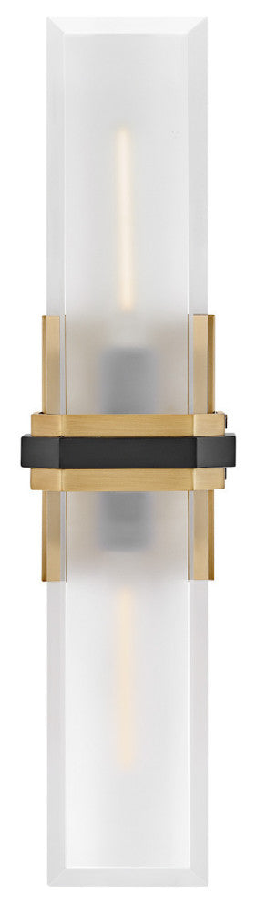Hinkley Kipton Large Sconce, Heritage Brass