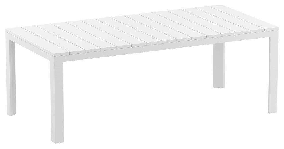 Atlantic XL Dining Table 83, 110" Extendable White