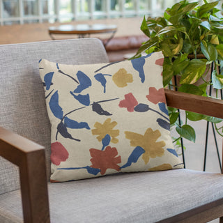 Plutus Multi-Color Creative Print Graphic Print Luxury Throw Pillow, 16"x16"