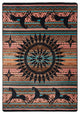 Ghostrider Rug, Turquoise, 2''8"x3"11"