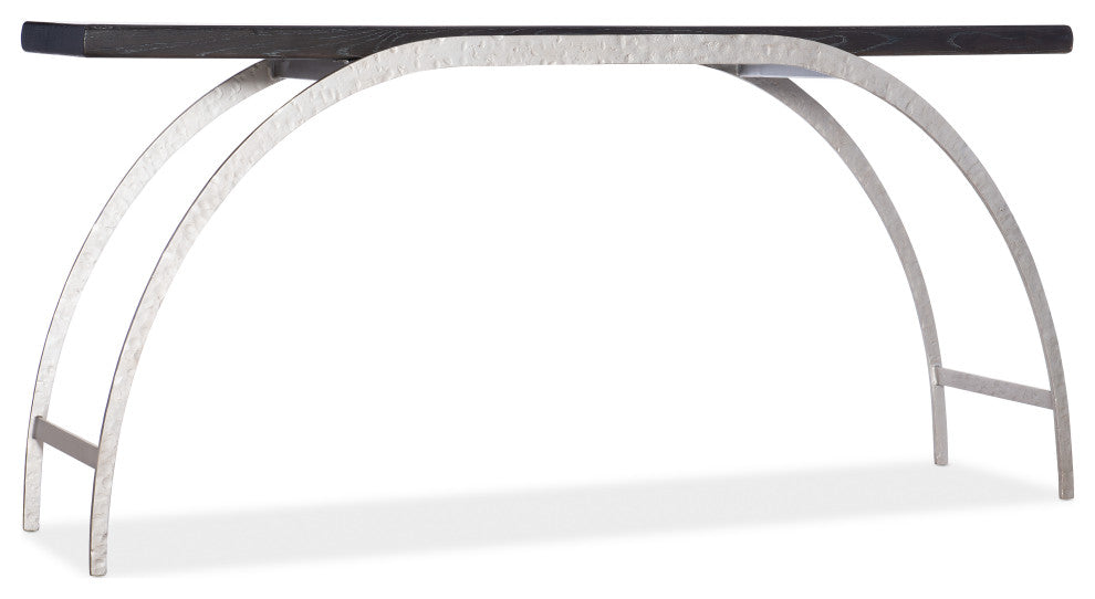 Commerce and Market Metal and Wood Console