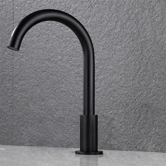 Fontana Commercial Goose Neck Touchless Automatic Sensor Faucets Bathroom