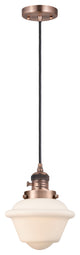 INNOVATIONS 201CSW-AC-G531 1-Light Mini Pendant Antique Copper