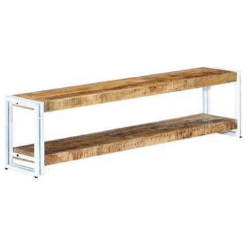 vidaXL TV Stand TV Console Wall-mounted Sideboard Media Unit Solid Mango Wood