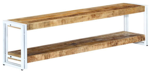 vidaXL TV Stand TV Console Wall-mounted Sideboard Media Unit Solid Mango Wood
