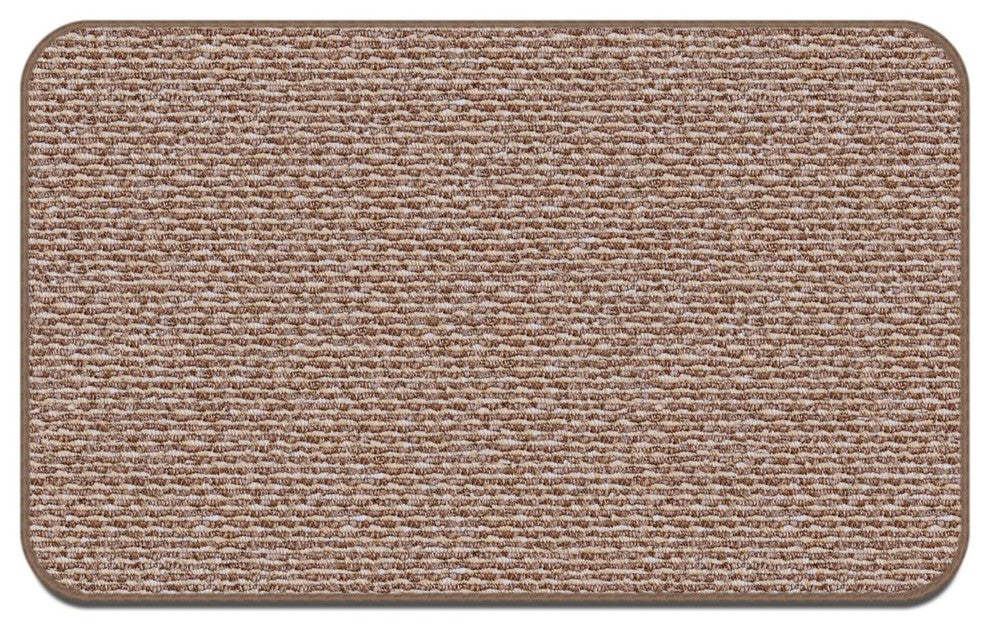Skid-Resistant Area Rug Praline Brown, 4'x6'