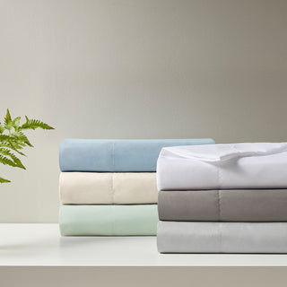 Sleep Philosophy Smart Cool Microfiber Sheet Set, Grey