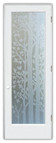 Interior Prehung Door or Interior Slab Door - Forest Trees - Primed - 24" x...