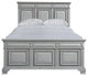 Picket House Trent Queen Panel Bed, Gray