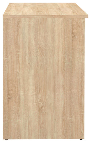 Oxford Desk, White/Oak