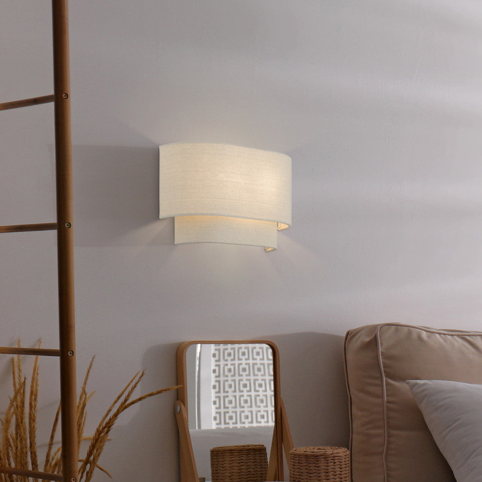Bellingham 2-Light Antique Gold Leaf ADA Sconce