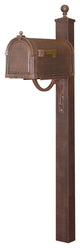 Berkshire Curbside Mailbox with Springfield Mailbox Post