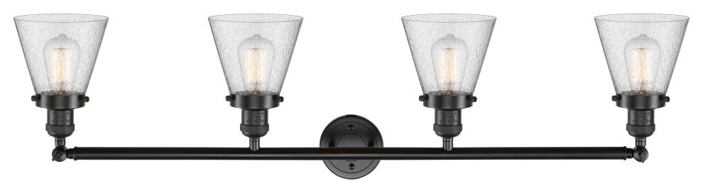 Innovations Lighting 215-Ob-S-G64 4 Light 42.25" Adjustable Bathroom Fixture
