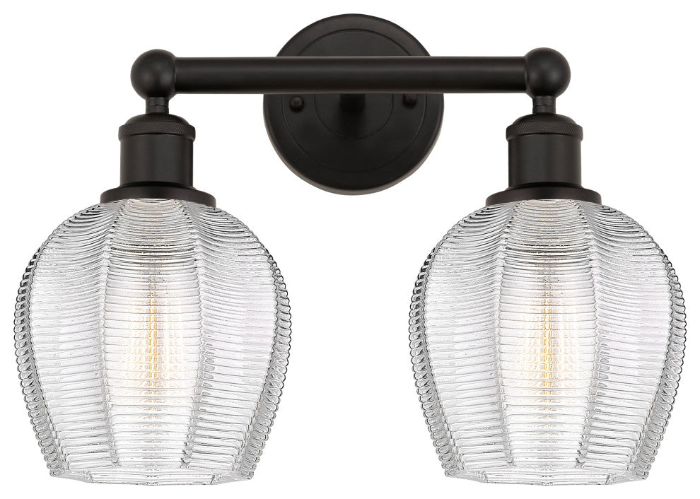 Innovations 616-2W-OB-G462-6 2 Light 14.75" Bath Vanity Light, Oil Rubbed Bronze
