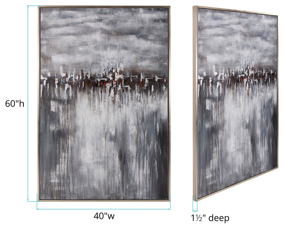 Howard Elliott, the Moonlight Hand Painted Original Art