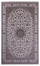 10' 7" X 17' 5" Wool and Silk Persian Nain Hand Knotted Rug Q9349