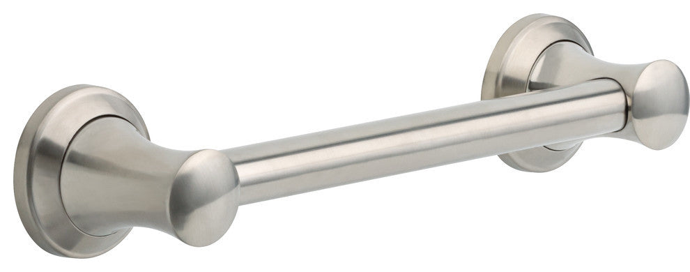Delta 12" Transponder Bath Safety Grab Bar, Brilliance Stainless