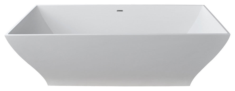 Atlantis Whirlpools Blythe 32 x 71 Artificial Stone Freestanding Bathtub
