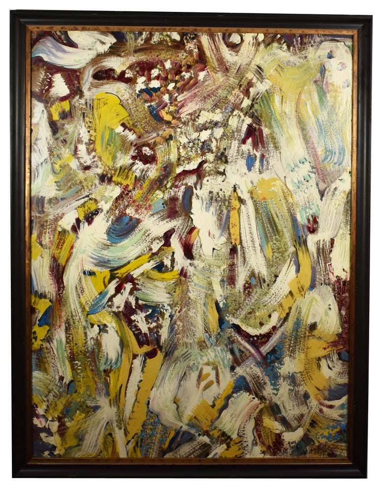 Original Abstract Oil Painting "Sexual Healing" by Henry Brown, 2010