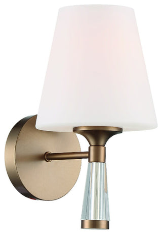Crystorama Lighting Group RAM-A3401 Ramsey 11" Tall Wall Sconce - Polished