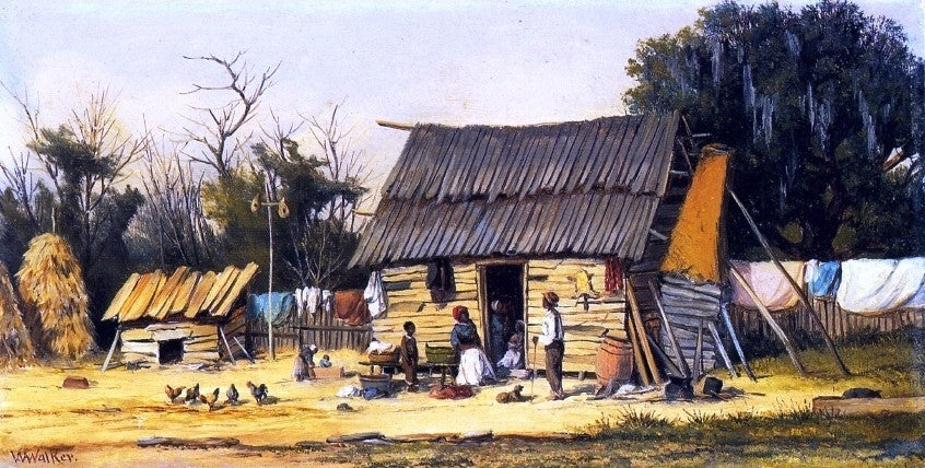 William Aiken Walker Daily Chores, 15"x30" Wall Decal
