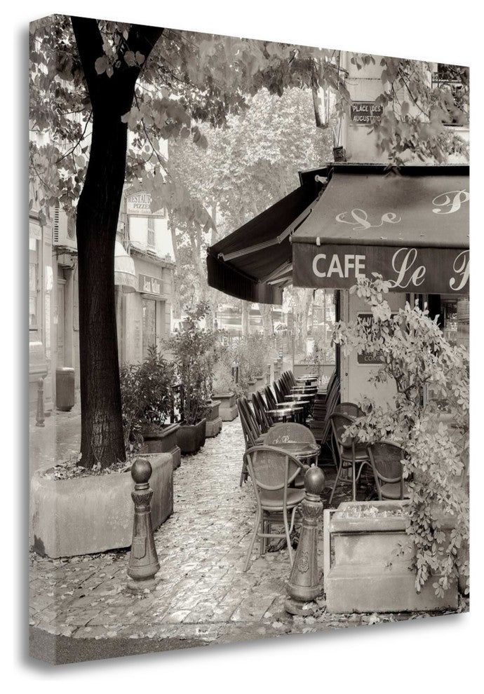 "Cafe Aix - En - Provence" By Alan Blaustein, Giclee on Gallery Wrap Canvas