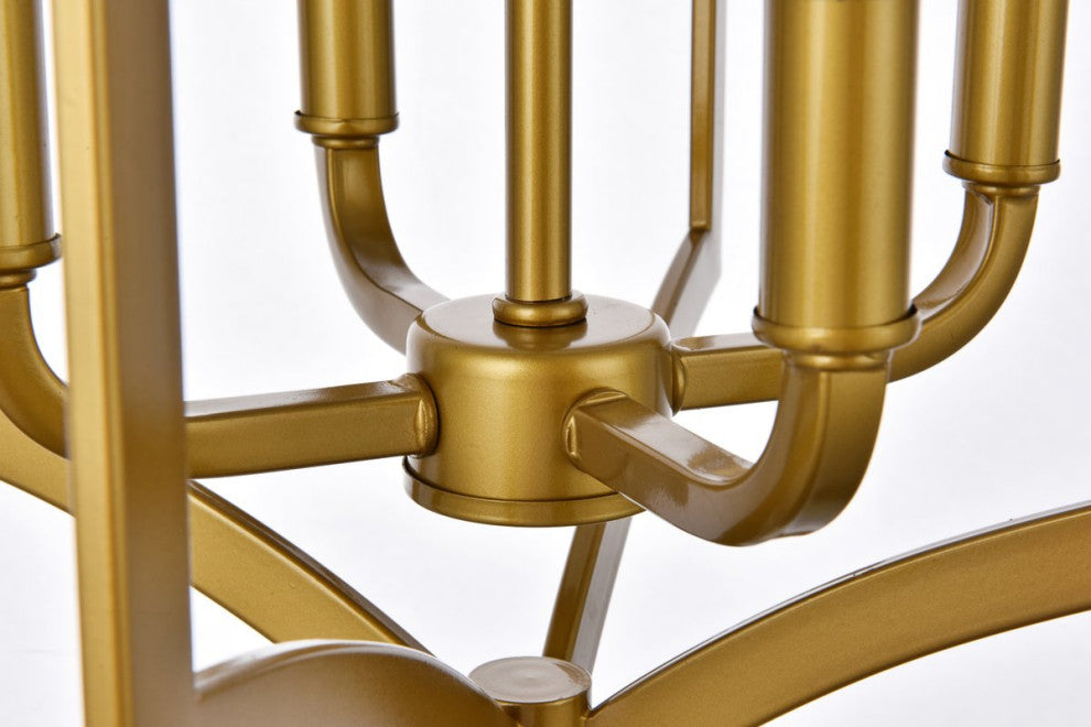 Kassandra 4-Light Pendant, Brass